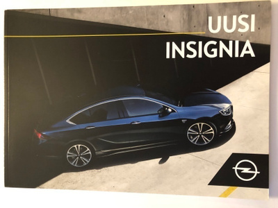 Myyntiesite - Opel Insignia - 8/2017