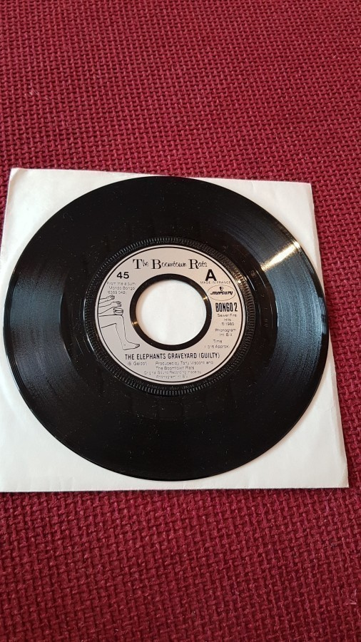The Boomtown Rats Elephants Graveyard (Guilty) vinyyli 7"