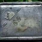 Sodanaikainen peltirasia, koko 65 × 51 mm. Vuosilta 1939–194 - pikkukuva 5