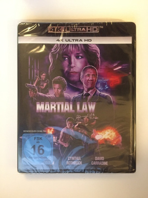 Martial Law (4K Ultra HD) Cynthia Rothrock (1990) UUSI