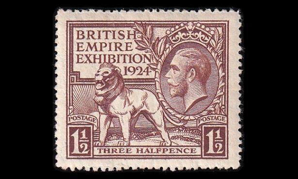 Iso-Britannia 167A * Imperiuminäyttely 1½ P (L 14) (1924)