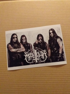 MARDUK valokuva 13cm x 18cm #1