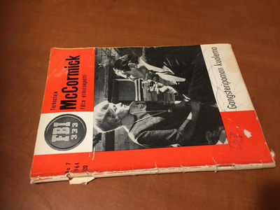 TARKASTAJA MC CORMICK 7/1964