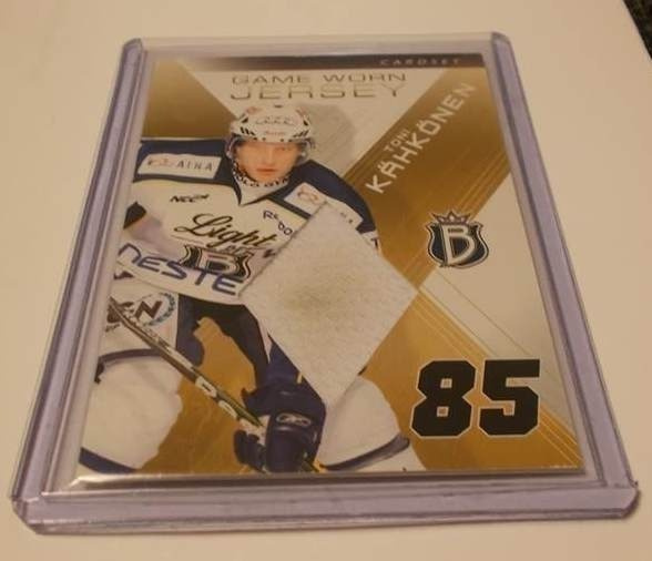 10-11 Cardset Toni Kähkönen Blues Jersey /128