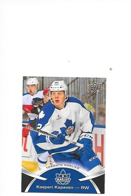 2015-16 Upper Deck AHL #46 Kasperi Kapanen Toronto Marlies