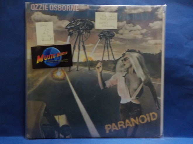 OZZIE OSBORNE - PARANOID EX+/EX U.S -82 RARE! 2LP