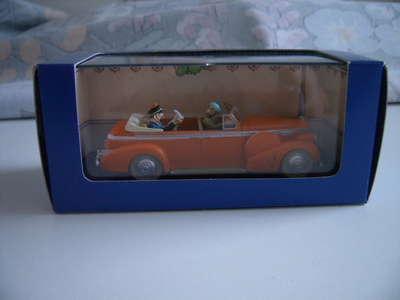 Tintti keräilyauto TINTTI TIIBETISSÄ