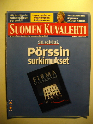 Suomen Kuvalehti Nro 23/2006. (20.3)