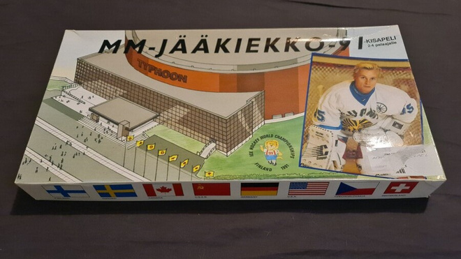 MM - Jääkiekko  -91  ( Lautapeli )