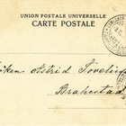 KUOPIO, laiva Konnuksen Kanavassa - vanha Carte Postale - pikkukuva 2