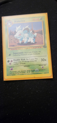 Nidorina 40/64 Jungle set uncommon card