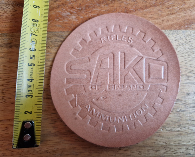 Sako Vintage Nahkakantinen Hihamerkki