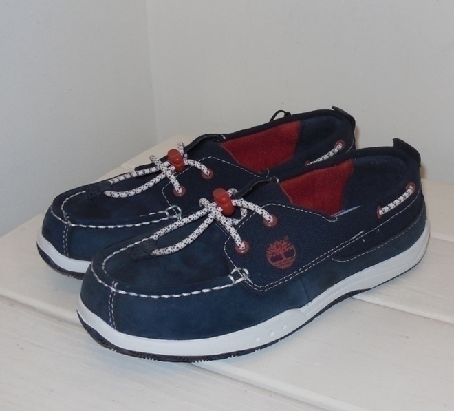 34 - Timberland tummansiniset purjehduskengät * UUDET