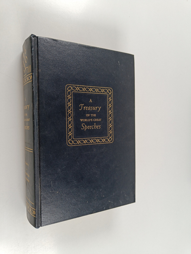 Houston Peterson : A treasury of the world's great speeches