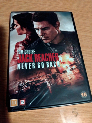 JACK REACHER DVD **UUSI MUOVEISSA**