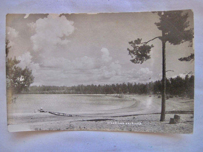 VANHA Postikortti Muurila Kuolemajärvi Luov. Karjala 1920-l
