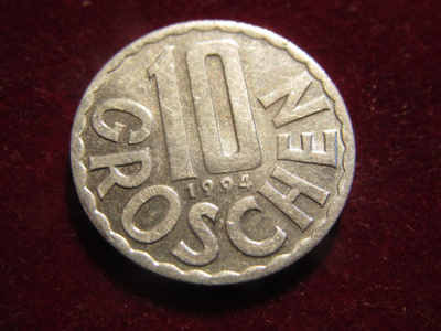 10 groschen 1994. Itävalta-Austria