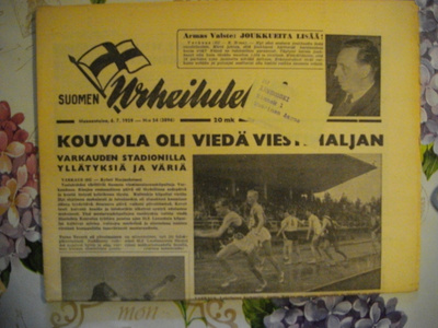 Suomen Urheilulehti Nro 54/1959 (30.9)