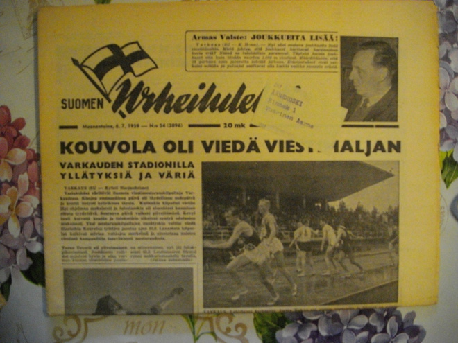 Suomen Urheilulehti Nro 54/1959 (30.9)