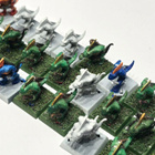 WHFB - 32kpl Lizardmen Skinks [F54] - pikkukuva 3