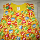 Ullekas liivimekko pöllö 122/128cm, käsityötä! - pikkukuva 2