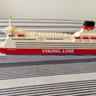 Harvinainen LEGO 1923 Viking Line Amorella 1989 - täys setti - pikkukuva 2