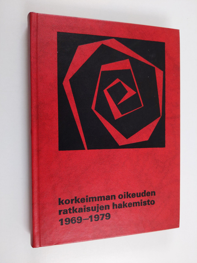 Korkeimman oikeuden ratkaisujen hakemisto 1969-1979