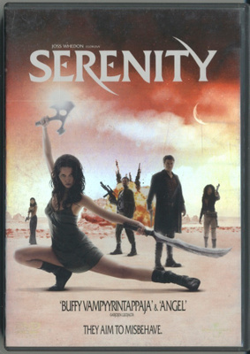 SERENITY - Suomalainen DVD 2005 - Joss Whedon, Firefly