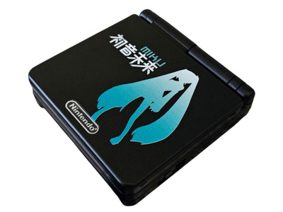 GBA - Game Boy Advance SP V5 IPS MOD - Hatsune Miku