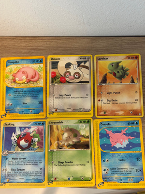 Pokemon Vintage Set 6 kpl – Aquapolis, Expedition & EX Serie