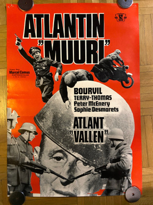 Vanha elokuvajuliste: Atlantin muuri