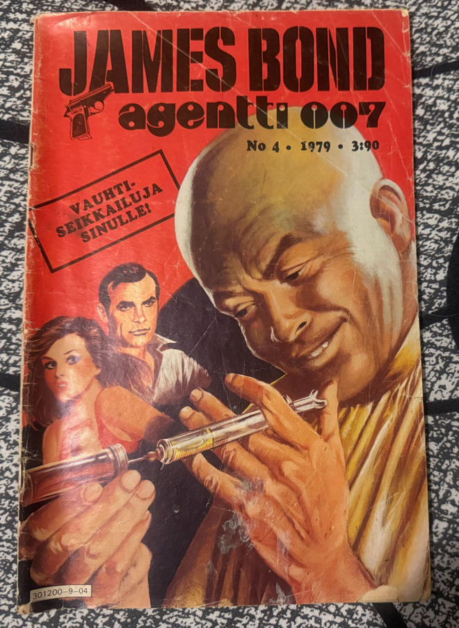 JAMES BOND SALAINEN AGENTTI 007 / 04/1979