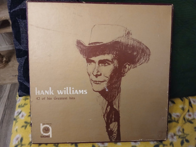 Hank Williams 3LP boxi