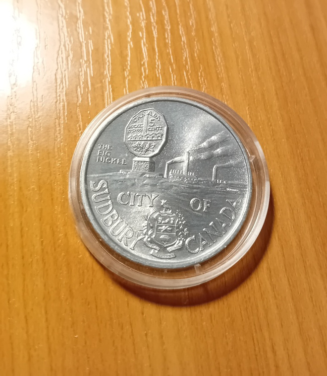 Myydään Canada Sudbyry juhlaraha