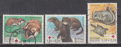 1982 Punainen Risti siistileimatut