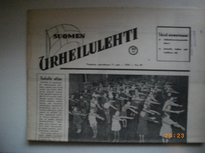 Suomen Urheilulehti Nro 92/1954 (25.2)