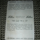 Hellas jääkiekkokortti 1965 Lukko Pertti Rautalin - pikkukuva 2