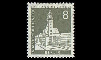 Berlin 143 ** Käyttösarja rakennuksia 8 Pf (1956)