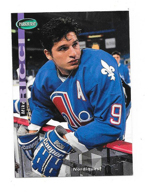 1994-95 Parkhurst #186 Mike Ricci Quebec Nordiques