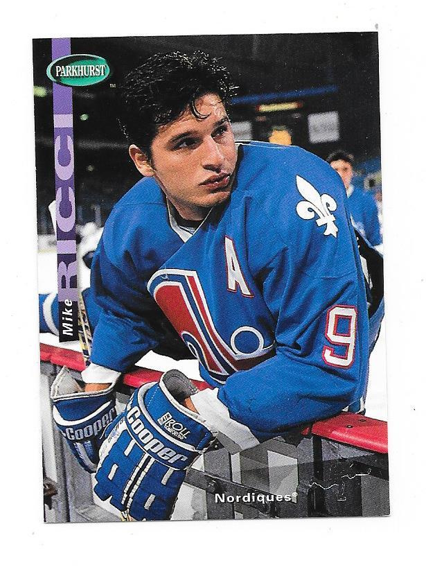 1994-95 Parkhurst #186 Mike Ricci Quebec Nordiques