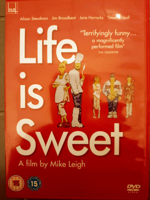 Elämä on ihanaa -Life is Sweet DVD, Mike Leigh