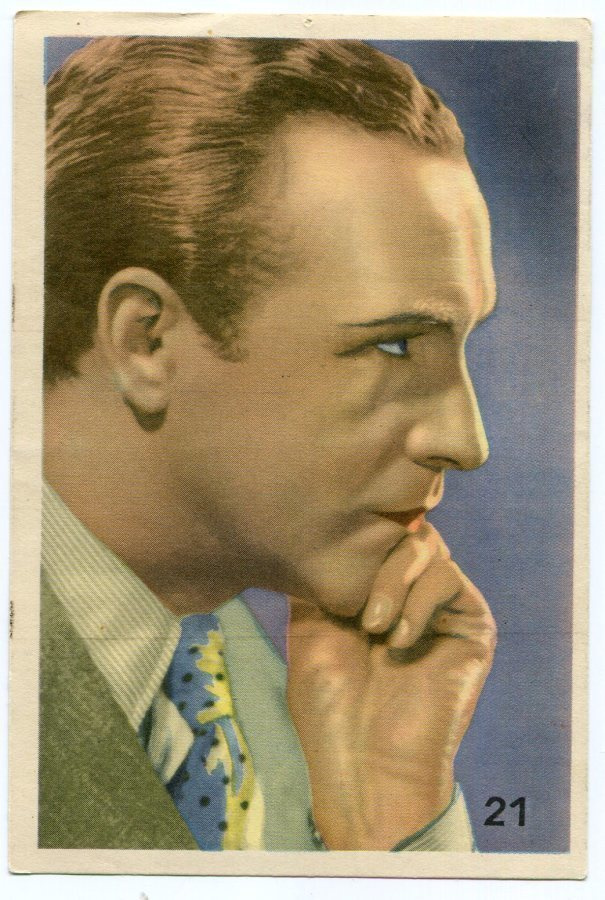 Filmitähti - Keräilykuva v. 1937 - Willy Fritsch