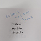 Tuula Koivisto : Tähtiä kevään taivaalla (signeerattu, te... - pikkukuva 3