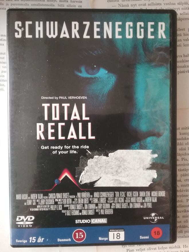 Total Recall - Unohda tai kuole (DVD)