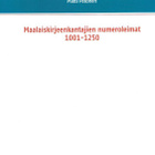 Maalaiskirjeenkantajien numeroleimat 1001-1250 - pikkukuva 2