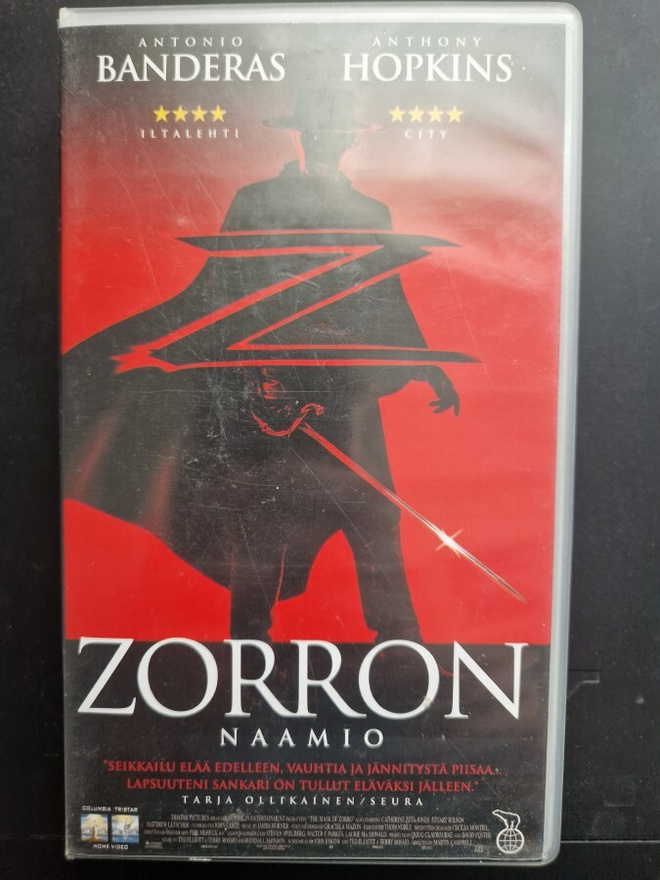 VHS: Zorron naamio