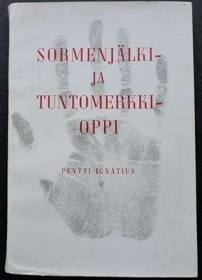 Pentti Ignatius: Sormenjälki- ja tuntomerkkioppi