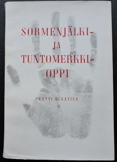 Pentti Ignatius: Sormenjälki- ja tuntomerkkioppi