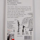Eugene Ionesco : La cantatrice : anti-piece chauve suivi ... - pikkukuva 2