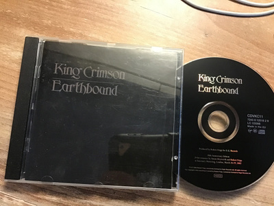 King Crimson . Earthbound CD